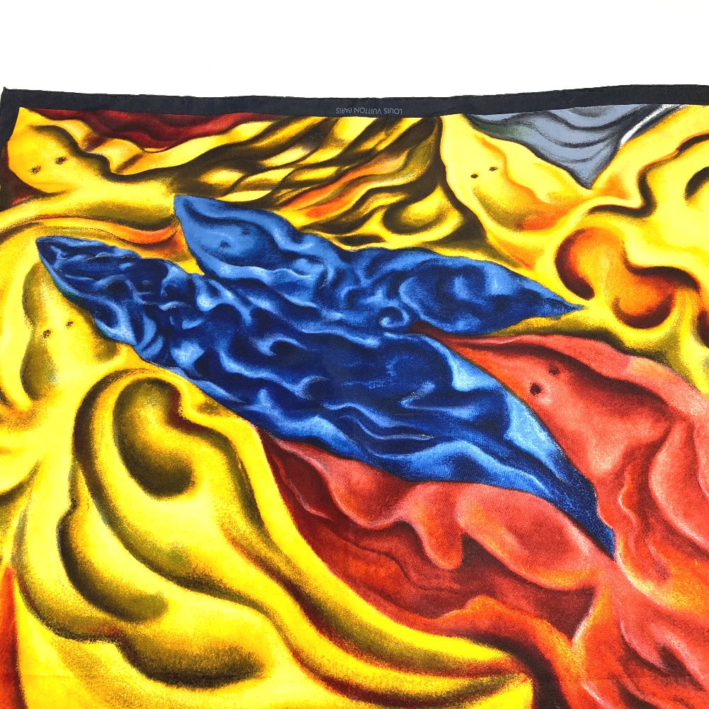 Louis Vuitton scarf silk Sandro Chia Black
