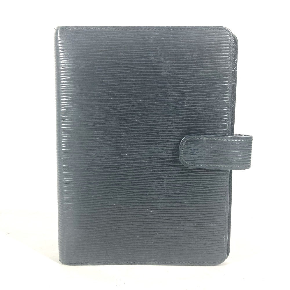 Louis Vuitton Notebook cover R20042 Epi Leather Black Handbag