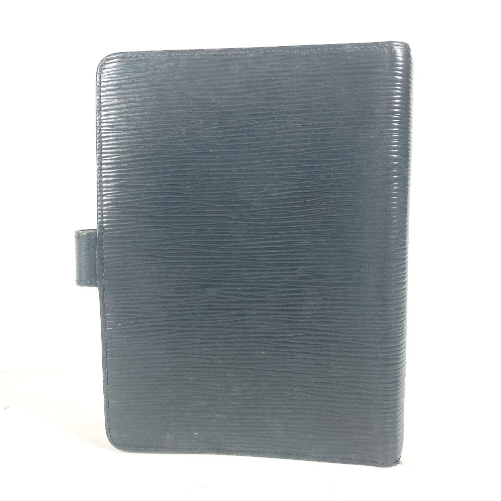 Louis Vuitton Notebook cover R20042 Epi Leather Black Handbag