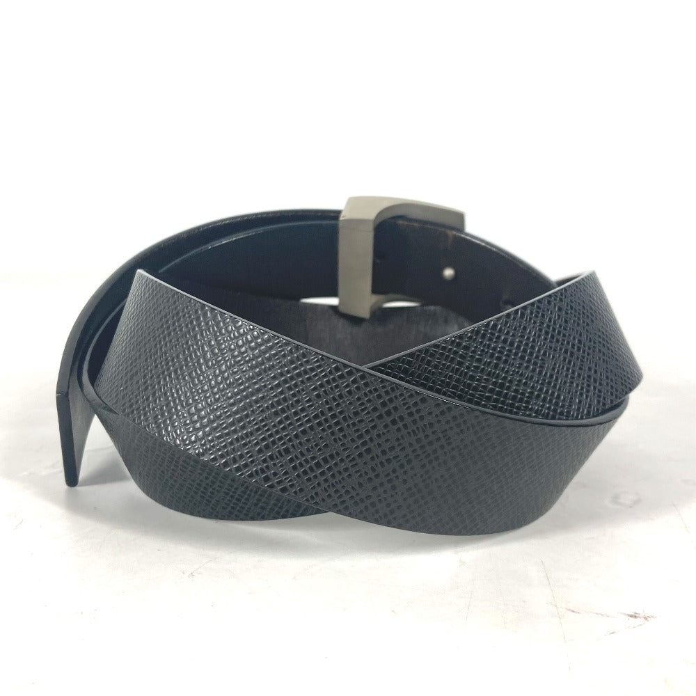 Louis Vuitton M6886V Taiga Saint Tulle Leather Black Belt