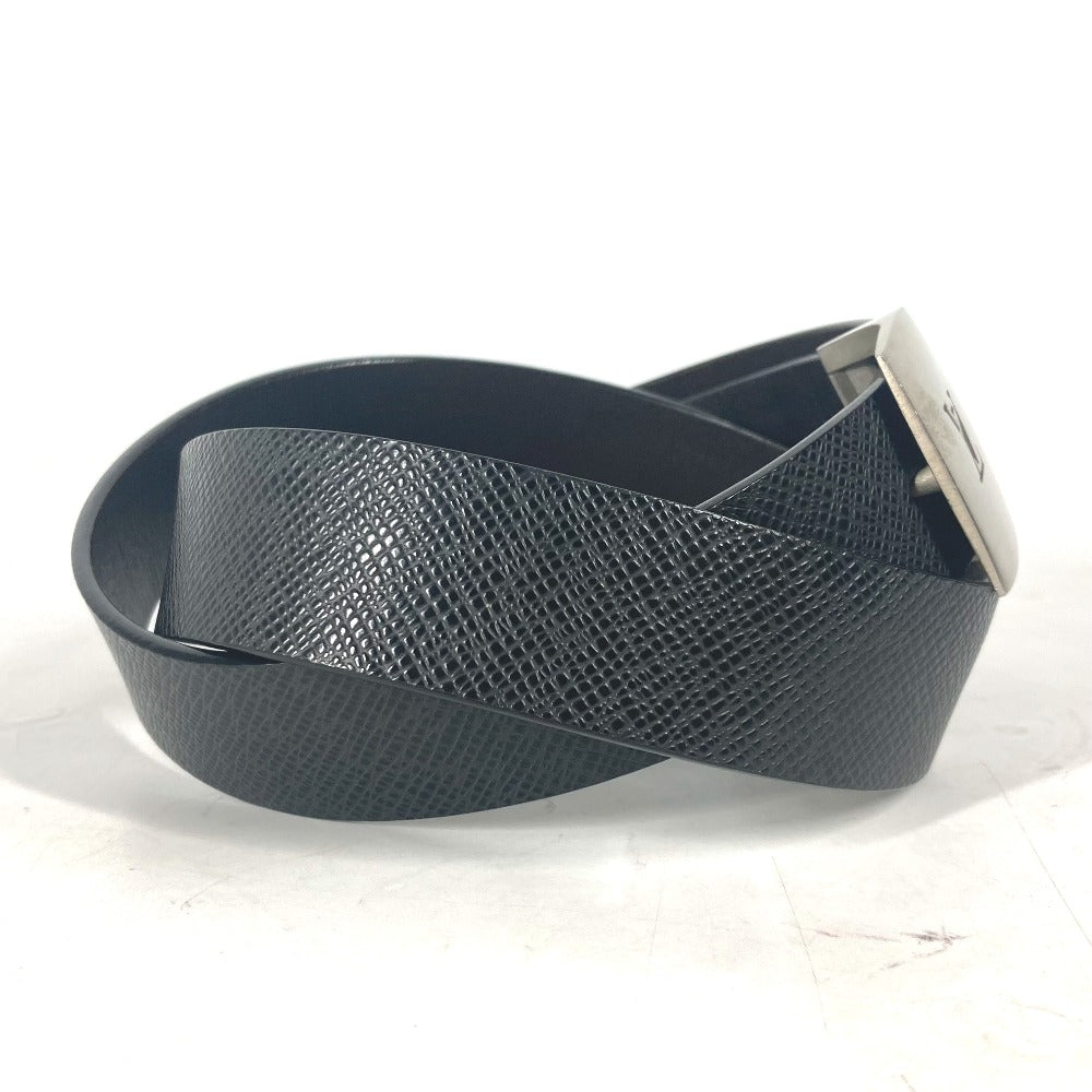 Louis Vuitton M6886V Taiga Saint Tulle Leather Black Belt