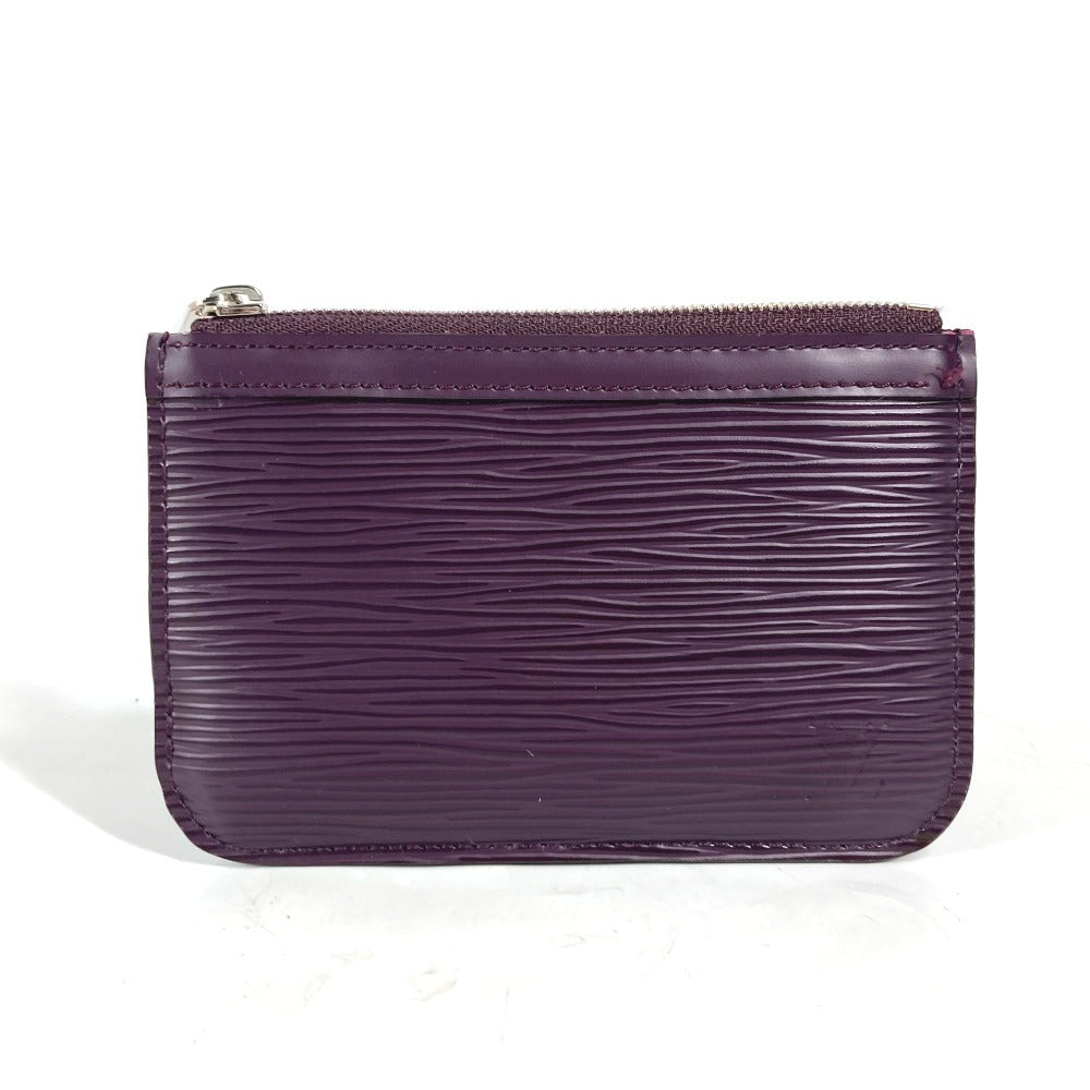 Louis Vuitton Coin M6660K Epi purple Epi Leather Clutch Bag