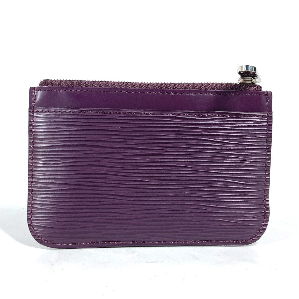 Louis Vuitton Coin M6660K Epi purple Epi Leather Clutch Bag