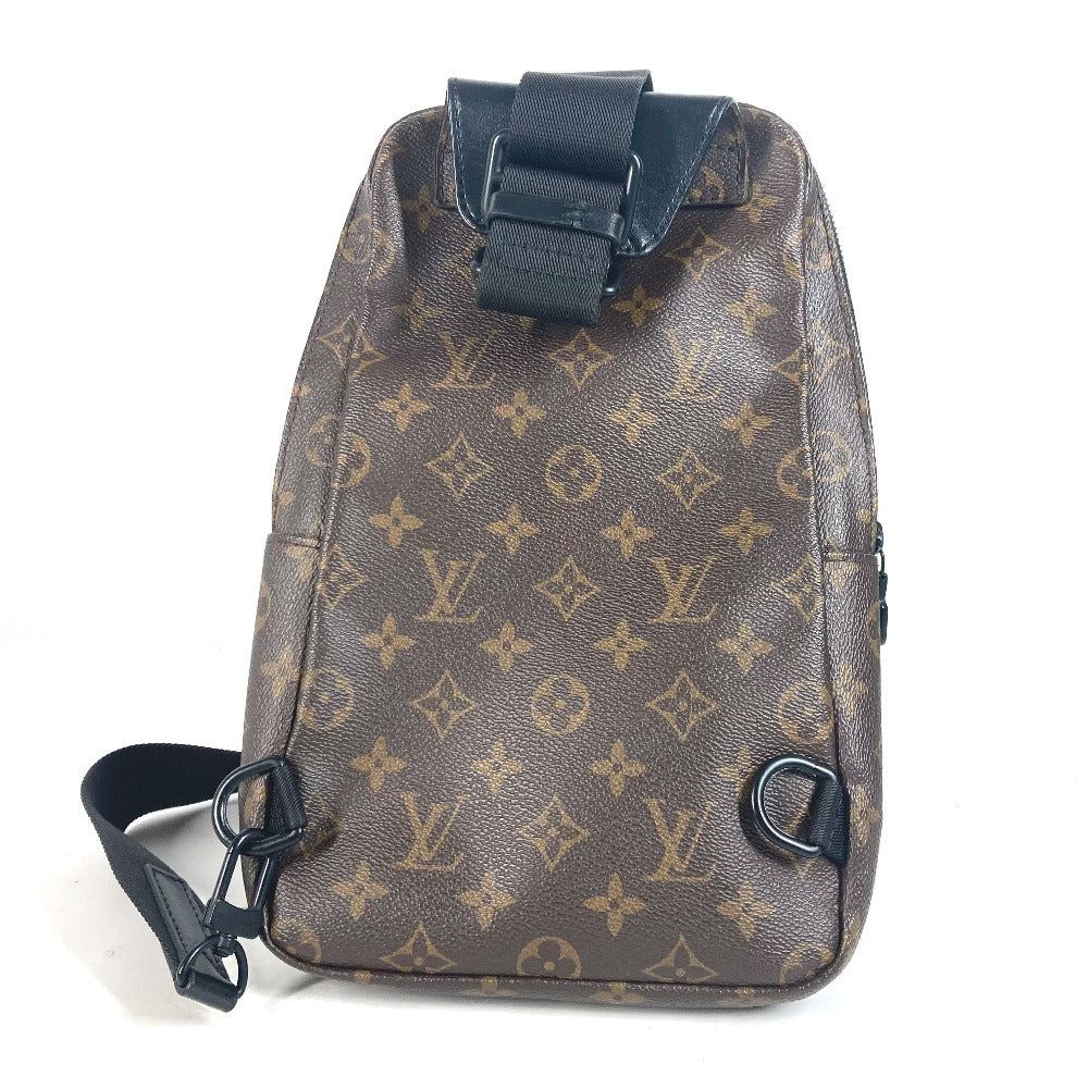 Louis Vuitton Sling M45897 macacer Avenue Sling Monogram Canvas Brown Crossbody Bag