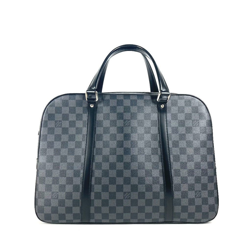 Louis Vuitton Business N51195 Damier Grafitto Damier Canvas Black Handbag