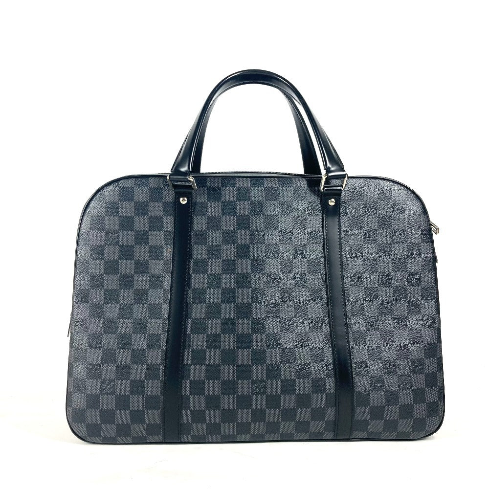 Louis Vuitton Business N51195 Damier Grafitto Damier Canvas Black Handbag