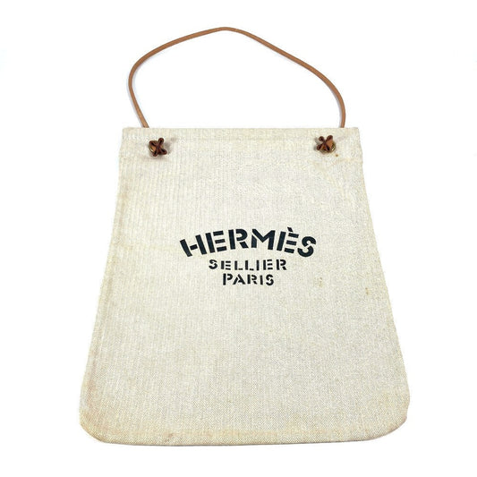Shoulder Bag Cotton Sac Aline Gm Unisex(Unisex) White