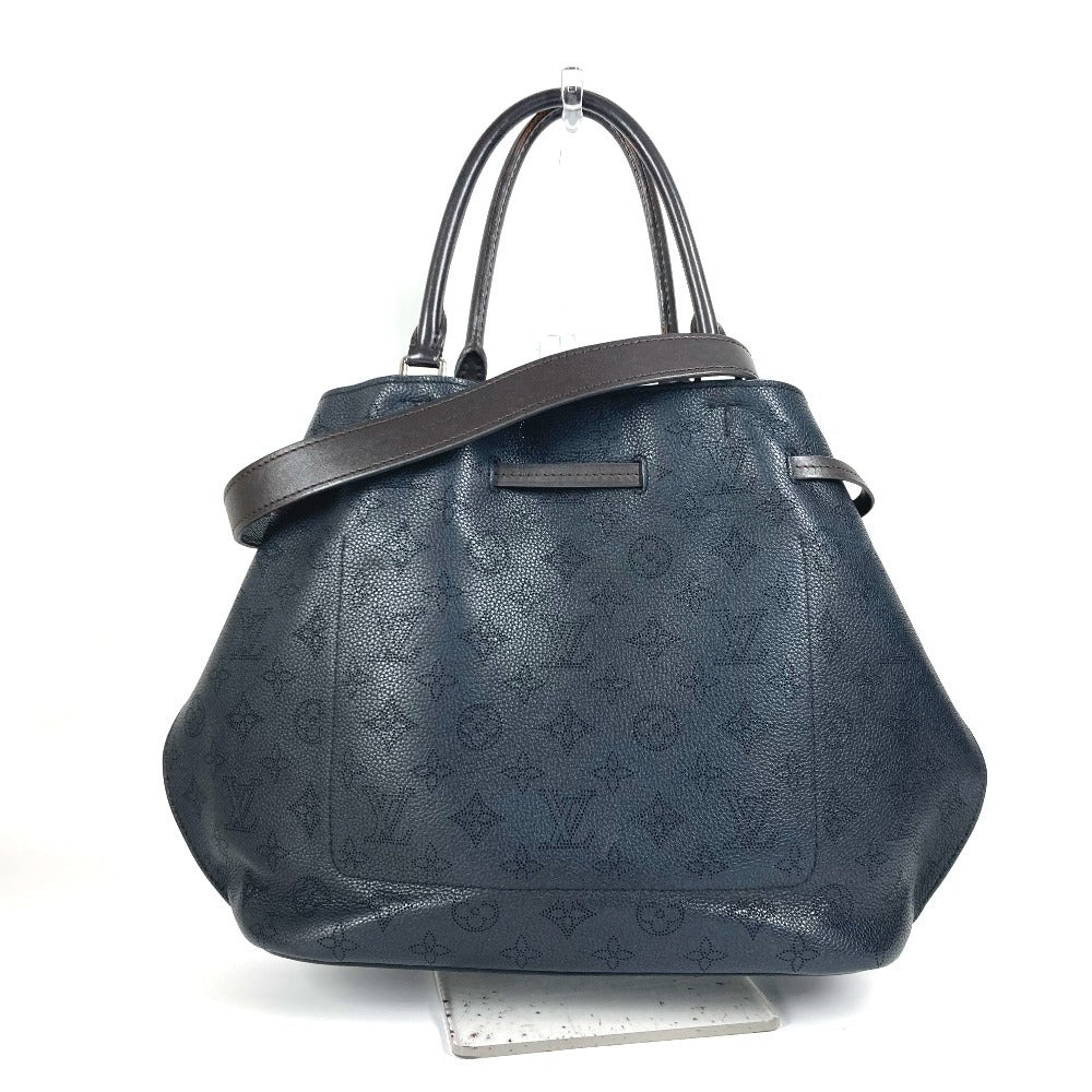 Louis Vuitton M54402 mahina Giroratta Monogram Leather Black Tote Bag