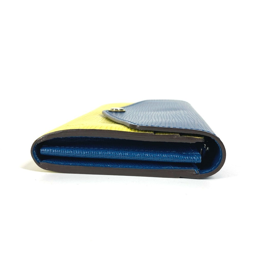 Louis Vuitton Long Purse M60528 Epi Leather Blue Wallet Case