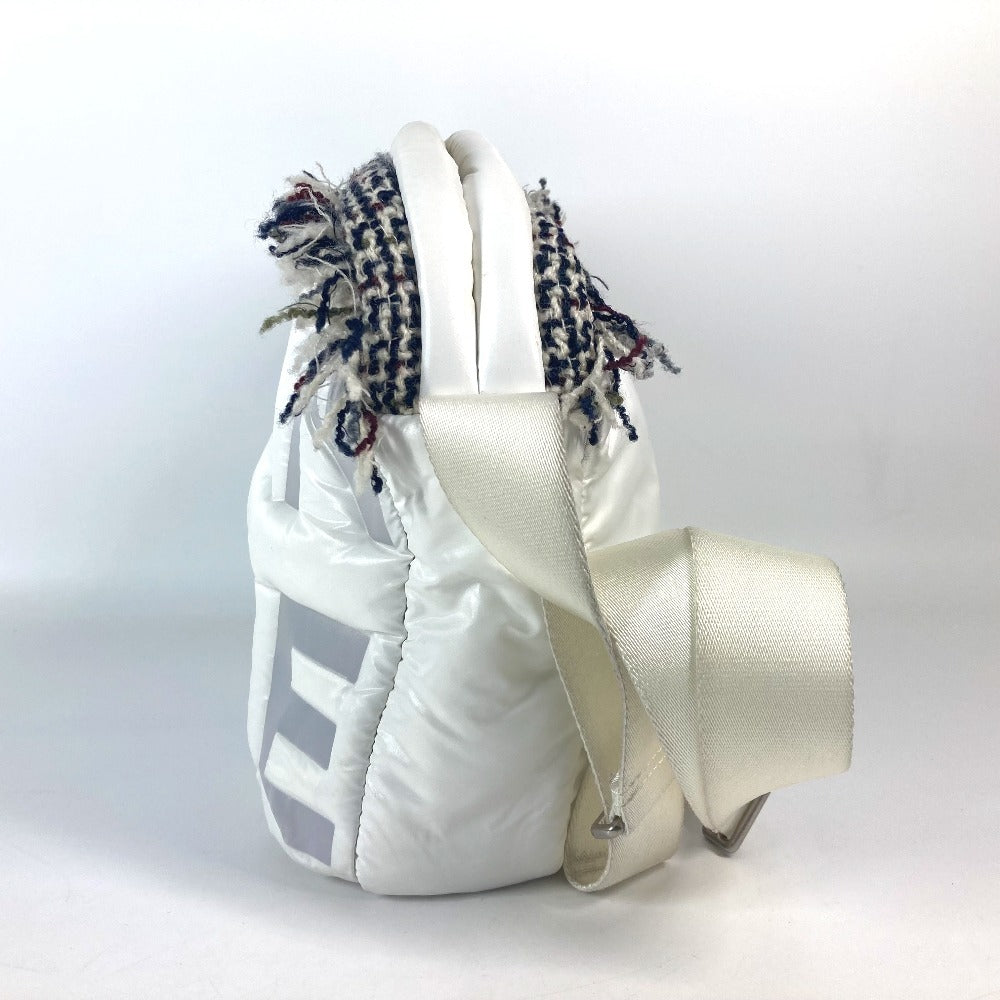 Chanel Nylon coconeige fringe Coconage CC Coco White Jewelry