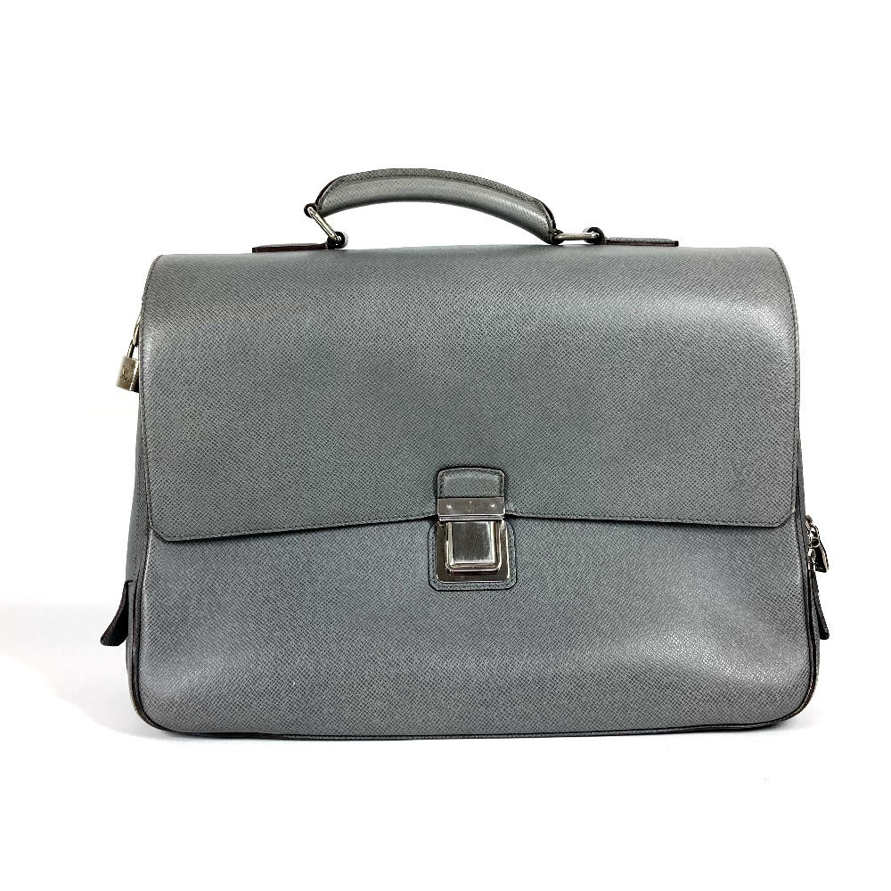 Louis Vuitton Business ‚l32638 Taiga Vasiri Leather Gray Handbag