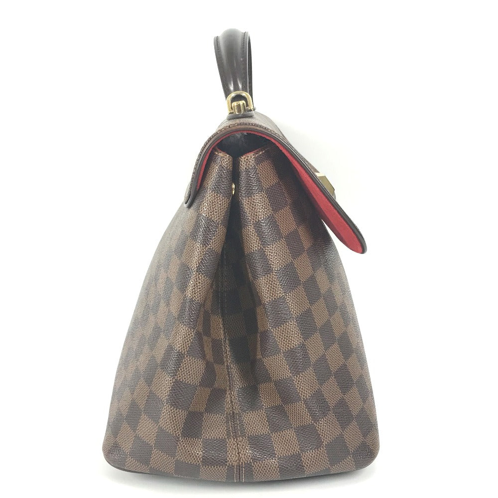 Louis Vuitton N41168 Damier Bergamo MM Canvas Brown Handbag