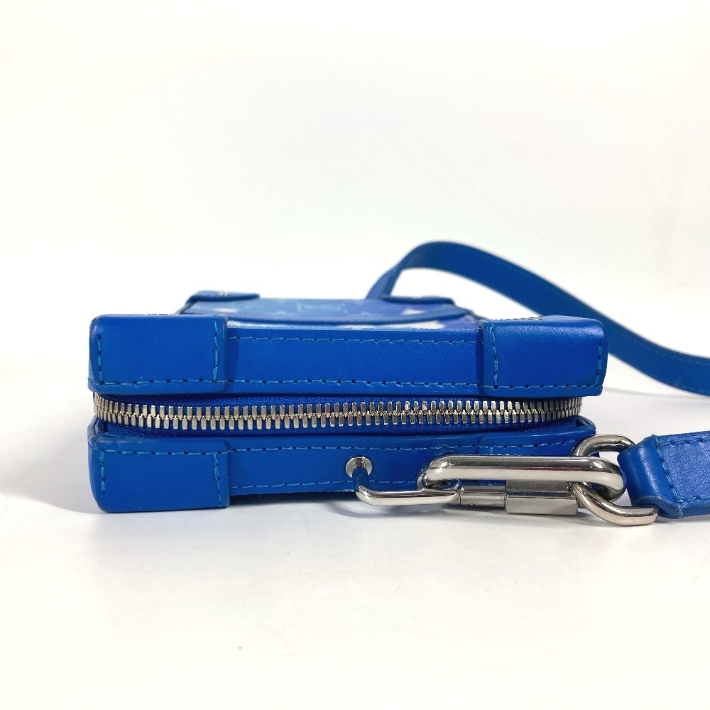 Louis Vuitton M45432 Clouds Soft trunk Monogram Leather Blue Wallet Case