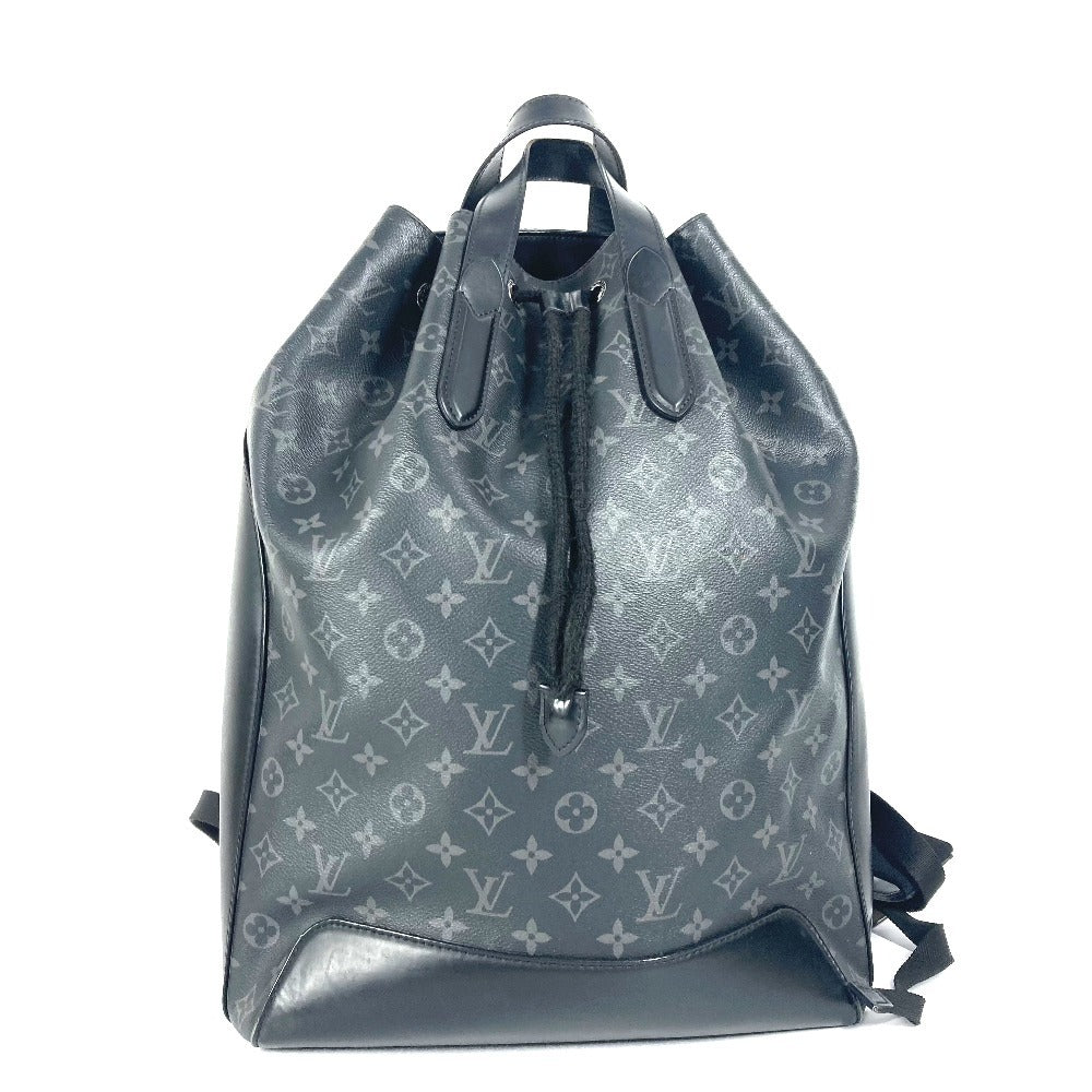Louis Vuitton Backpack M40527 Eclipse Backpack Monogram Canvas Black