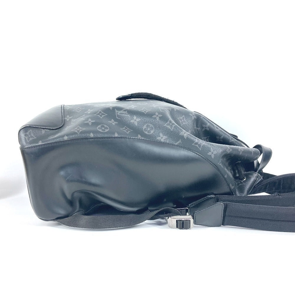 Louis Vuitton Backpack M40527 Eclipse Backpack Monogram Canvas Black