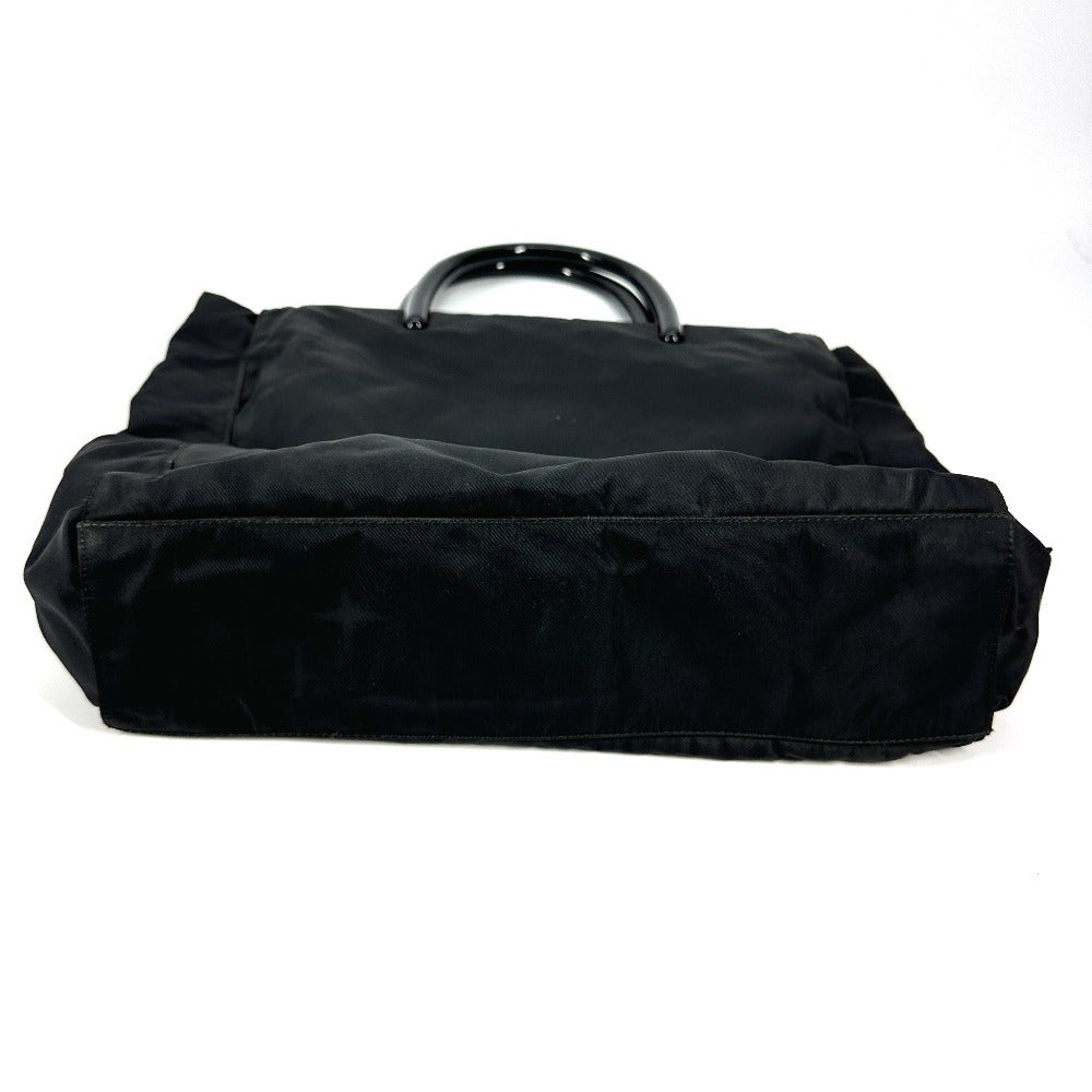 Triangle Plate Plat Stick Handle Unisex(Unisex) Nylon Black Travel Bag
