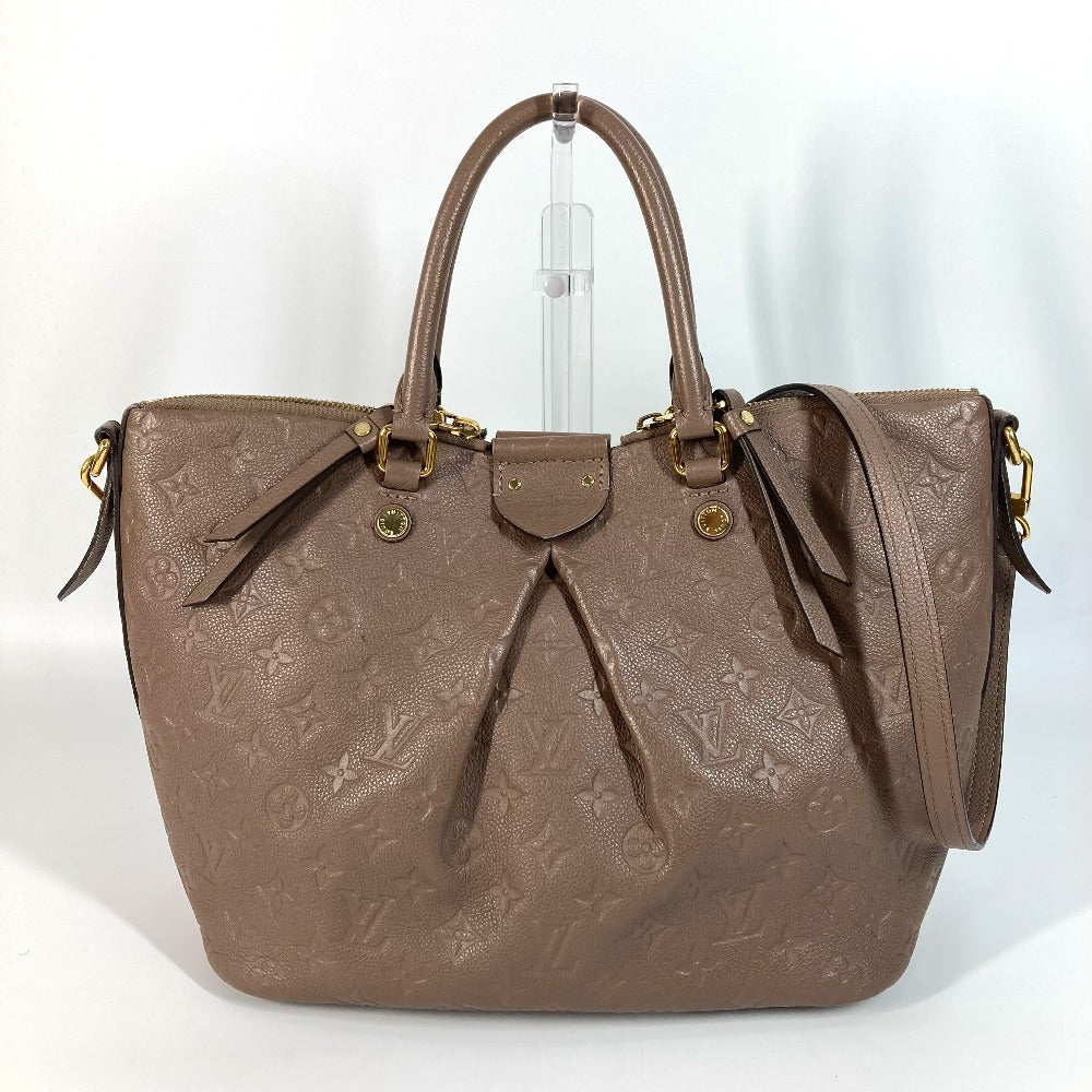 Louis Vuitton M42325 Ann Platt Ann Platt Monogram Leather Beige Handbag