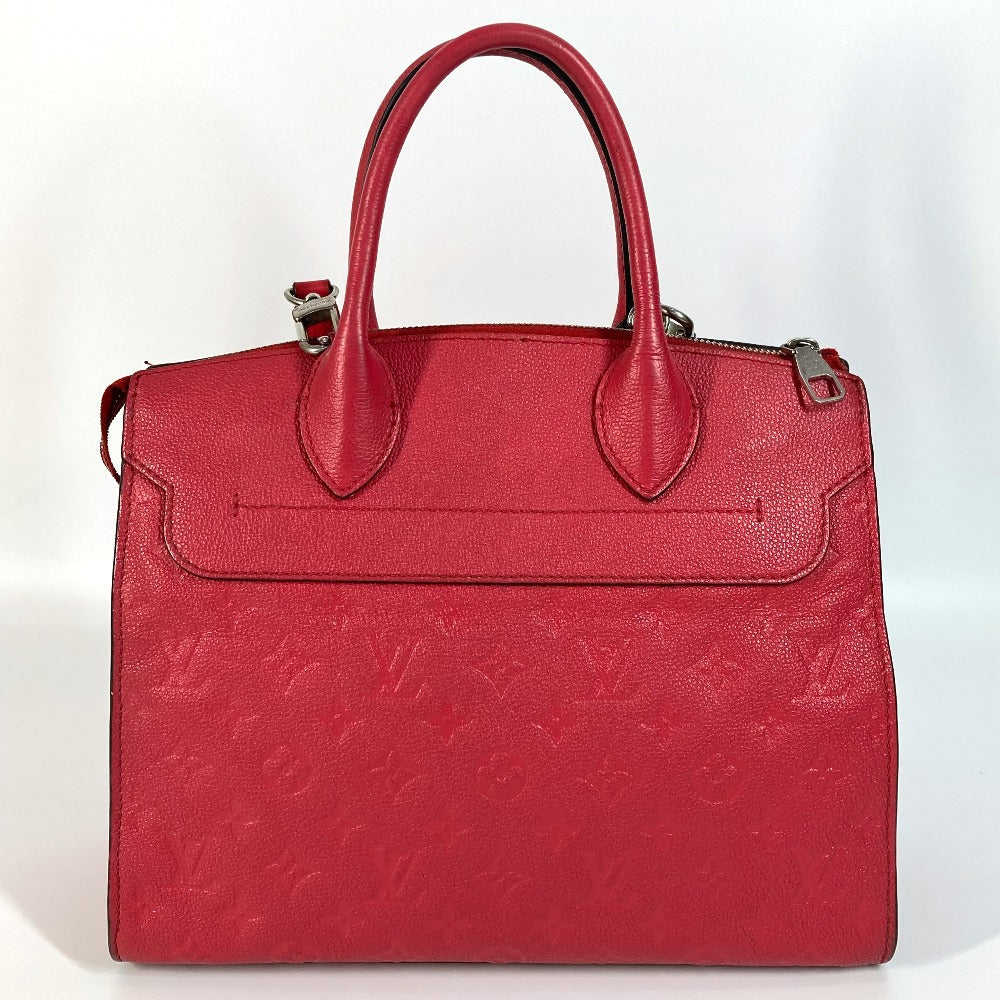 Louis Vuitton M42711 Ann Platt Ann Platt Monogram Leather Red Handbag