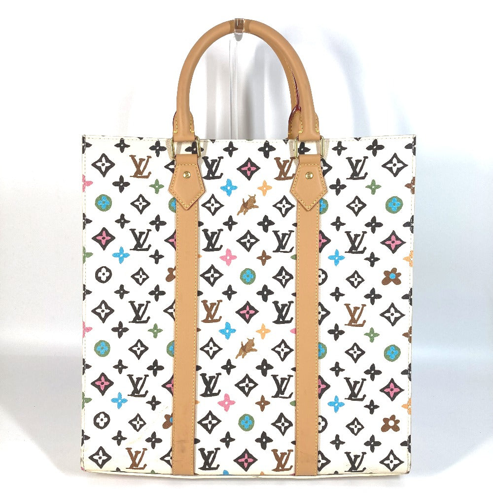 Louis Vuitton M24859 Craggy Sac Plat Monogram Canvas Beige Handbag
