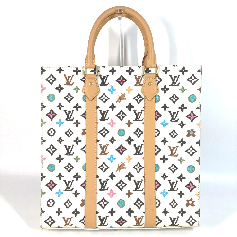 Louis Vuitton M24859 Craggy Sac Plat Monogram Canvas Beige Handbag