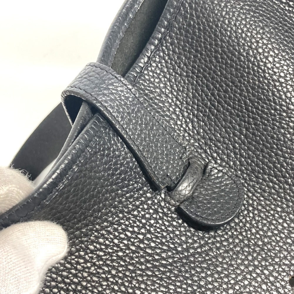 Hermes Shoulder Bag Taurillon Clemence Evelyn Gm Unisex Unisex Black