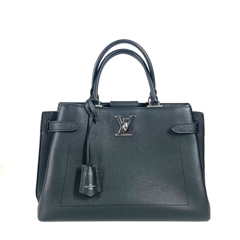 Louis Vuitton M53730 Rock Me Day Leather Black Logo Handbag