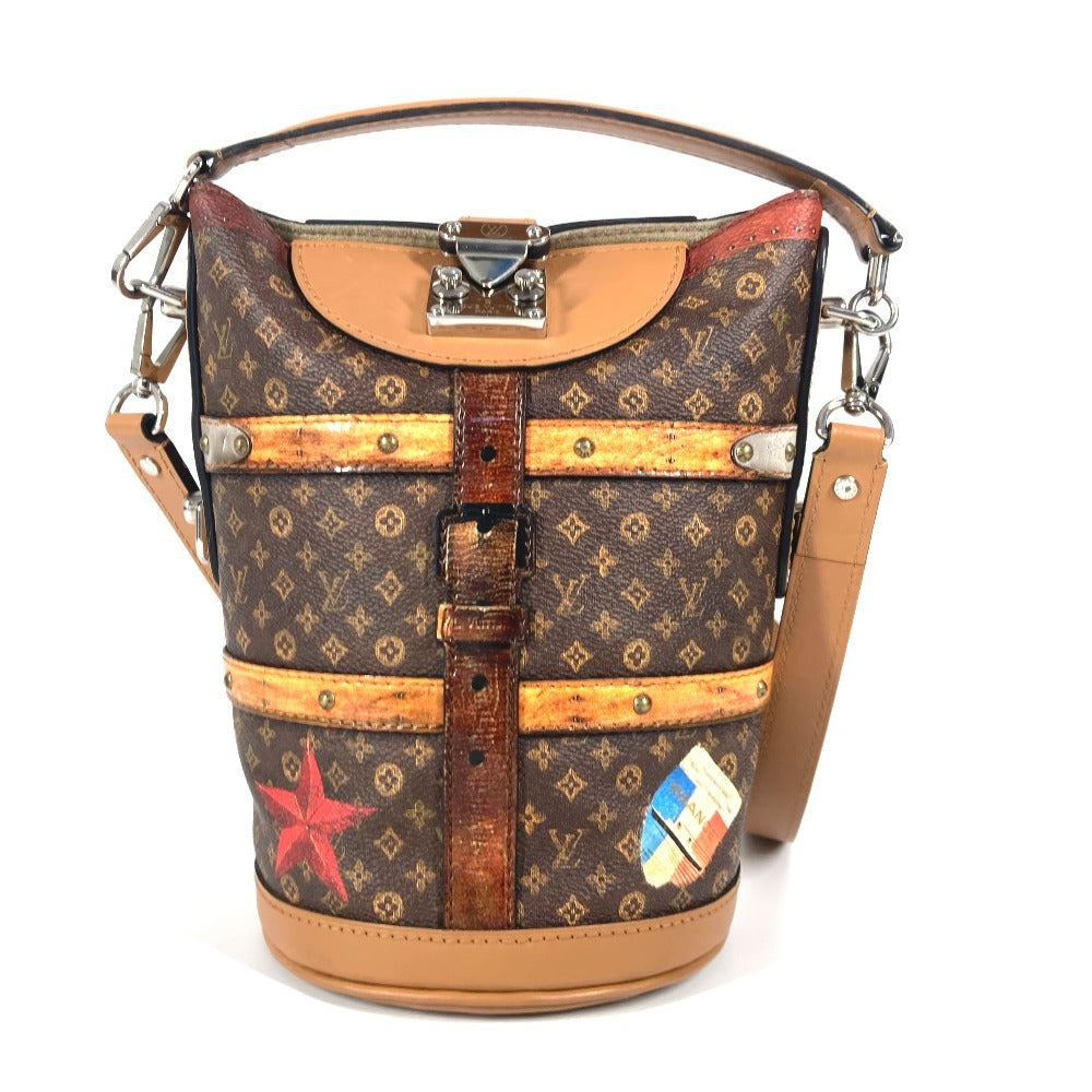 Louis Vuitton M52276 Transformed Duffel Monogram Leather Canvas Brown Shoulder Bag