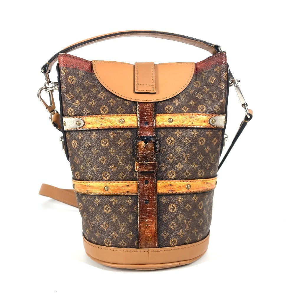 Louis Vuitton M52276 Transformed Duffel Monogram Leather Canvas Brown Shoulder Bag