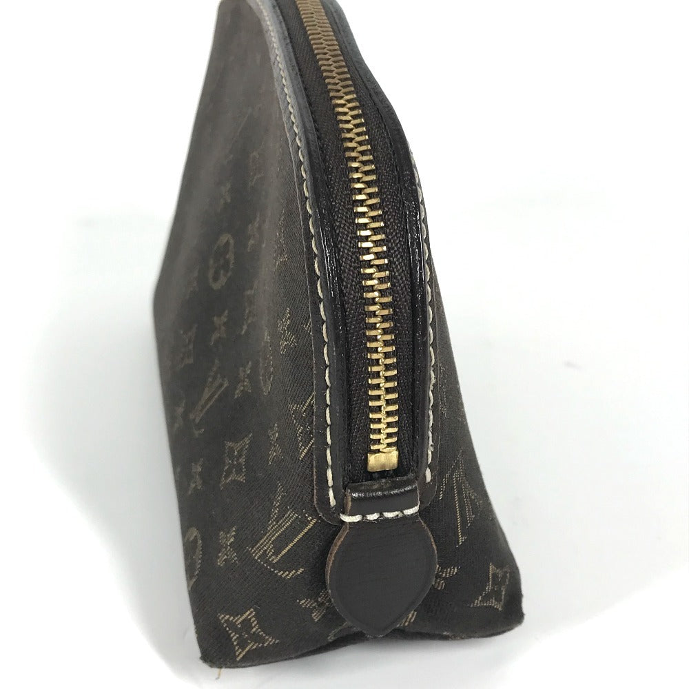 Louis Vuitton Cosmetics Pouch M40375 Ideal Monogram Brown Clutch Bag