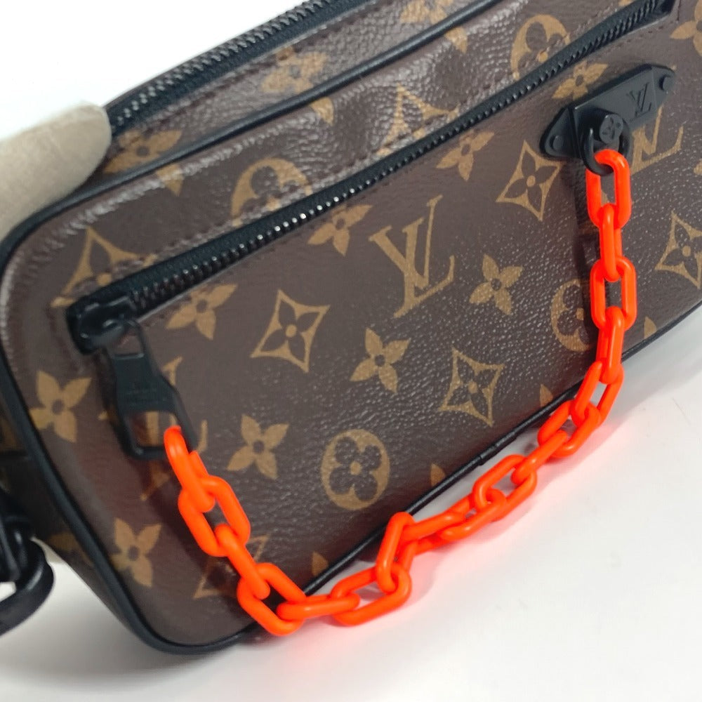 Louis Vuitton business M44458 Solar Powered Pochette Monogram Canvas Brown Clutch Bag