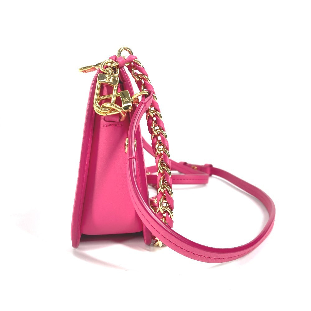 Louis Vuitton M82232 trim pattern pochette lexington Monogram Calfskin Pink Shoulder Bag