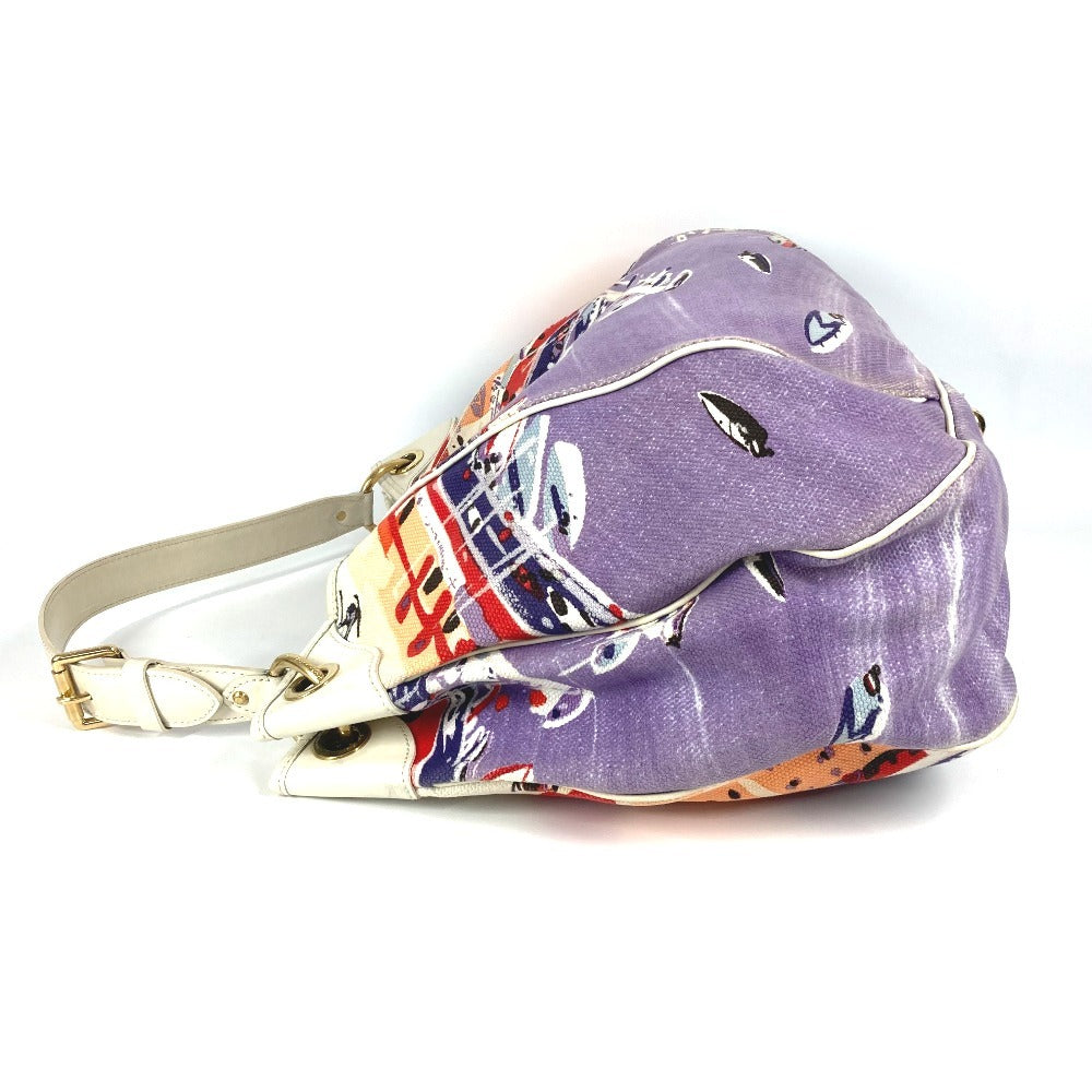 Louis Vuitton M95805 Cruise Galliera Riviera GM Leather Canvas Multicolor Shoulder Bag