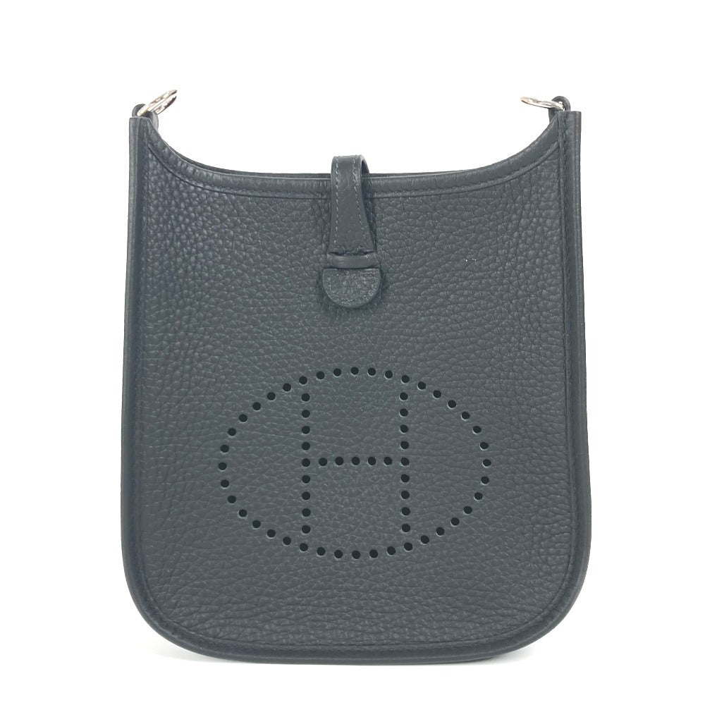Shoulder Bag Taurillon Clemence Long Evelyn Tpm Black