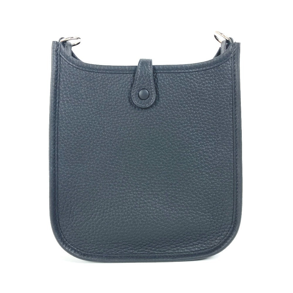 Hermes Shoulder Bag Taurillon Clemence Long Evelyn Tpm Amazone Black
