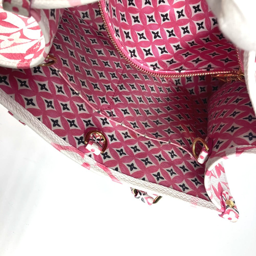 Louis Vuitton M22976 visor pool On Go Monogram Canvas Pink Shoulder Bag