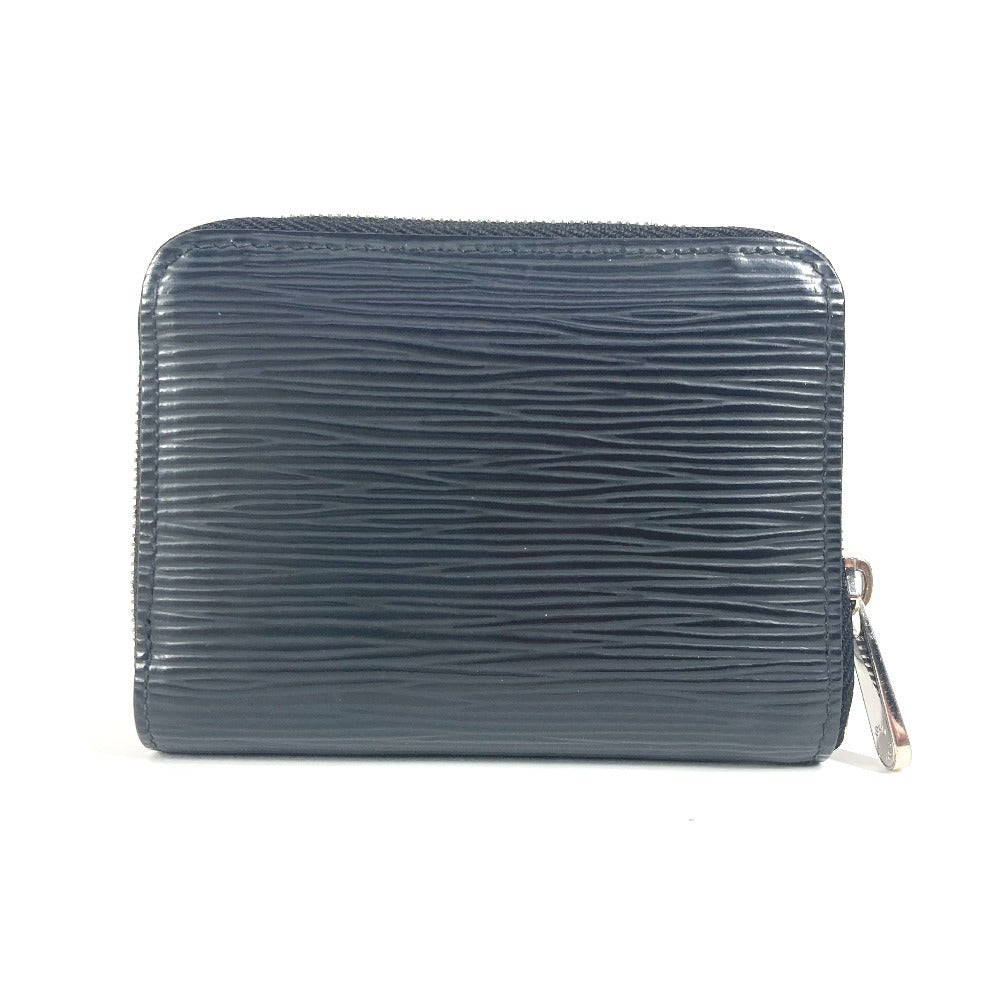 Louis Vuitton Coin M60152 Epi Zip Leather Black Handbag