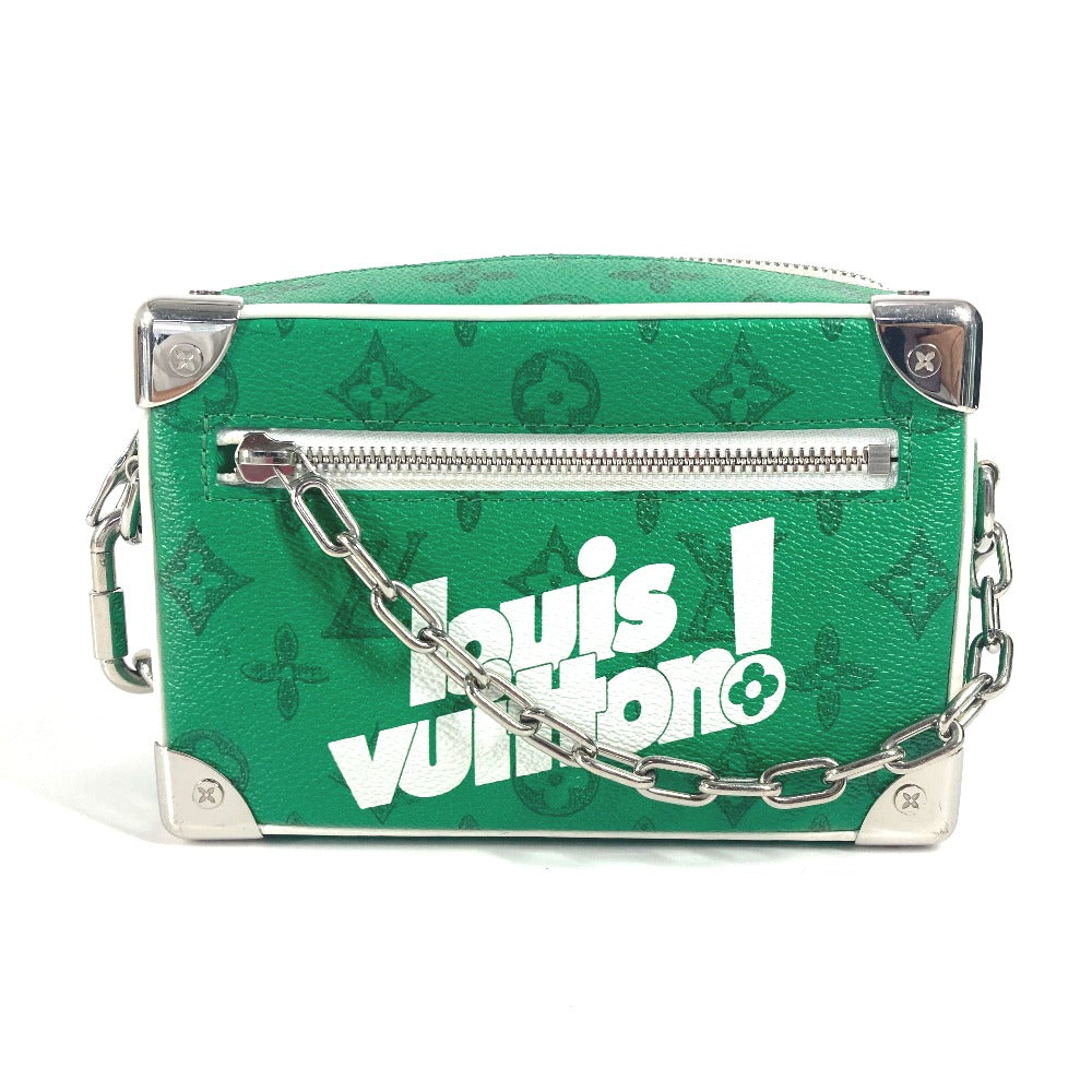 Louis Vuitton M80816 Everyday soft trunk Monogram Canvas Green Mini Shoulder Bag
