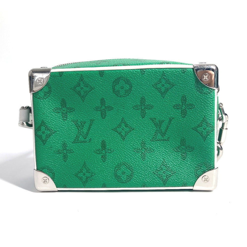 Louis Vuitton M80816 Everyday soft trunk Monogram Canvas Green Mini Shoulder Bag