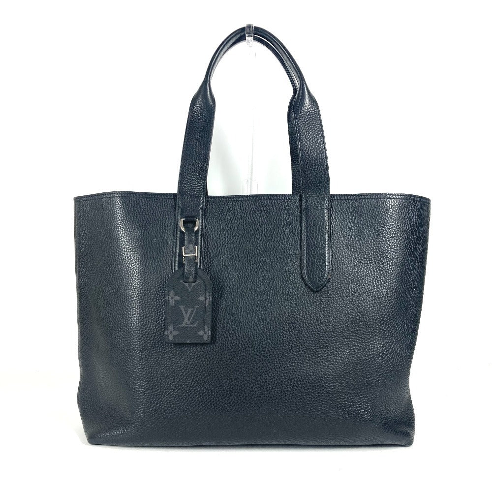 Louis Vuitton M52817 Taurillon Clemence Kava Voyajaj Leather Black Shoulder Bag