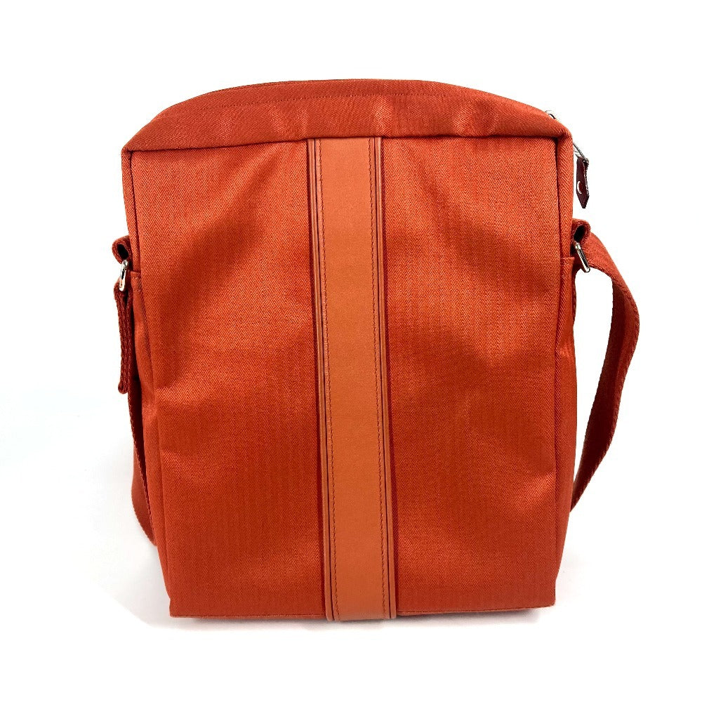Hermes Shoulder Bag Pochette Acapulco Bandouliere Pm Unisex Unisex Canvas Nylon Orange