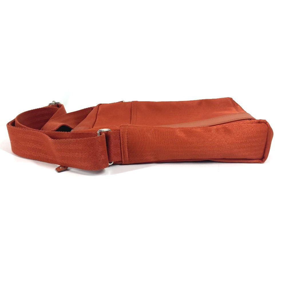 Hermes Shoulder Bag Pochette Acapulco Bandouliere Pm Unisex Unisex Canvas Nylon Orange
