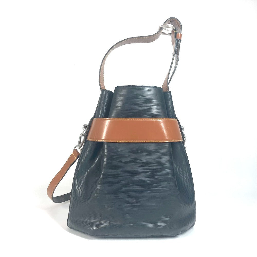 Louis Vuitton M52804 Epi by color Leather Black Bucket Shoulder Bag