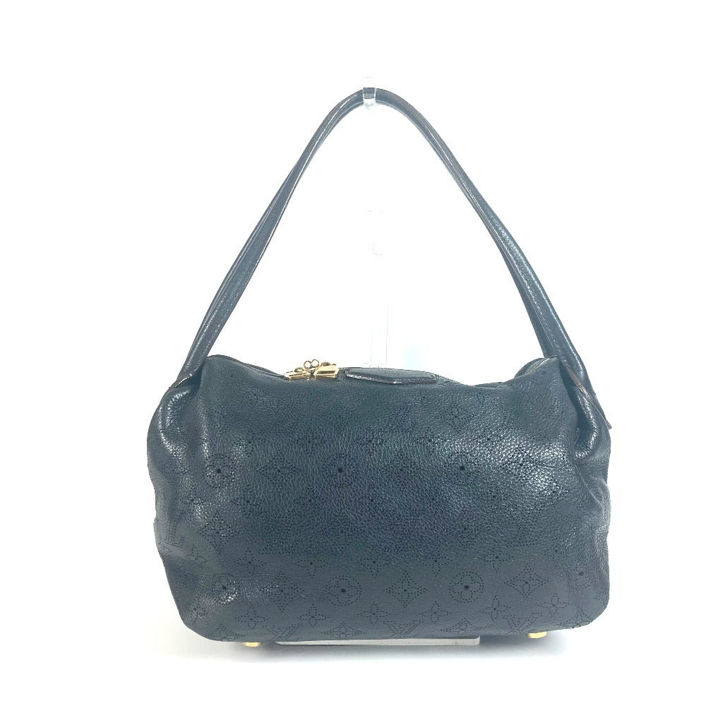 Louis Vuitton M93814 mahina Galatea PM Monogram Leather Black Shoulder Bag