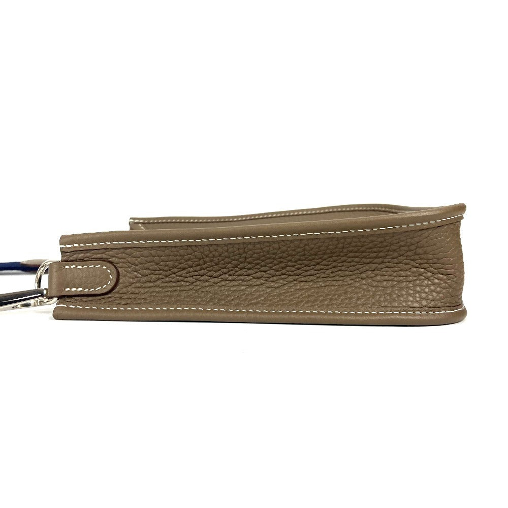 Hermes Shoulder Bag Taurillon Clemence Type Evelyn Tpm Amazone Gray