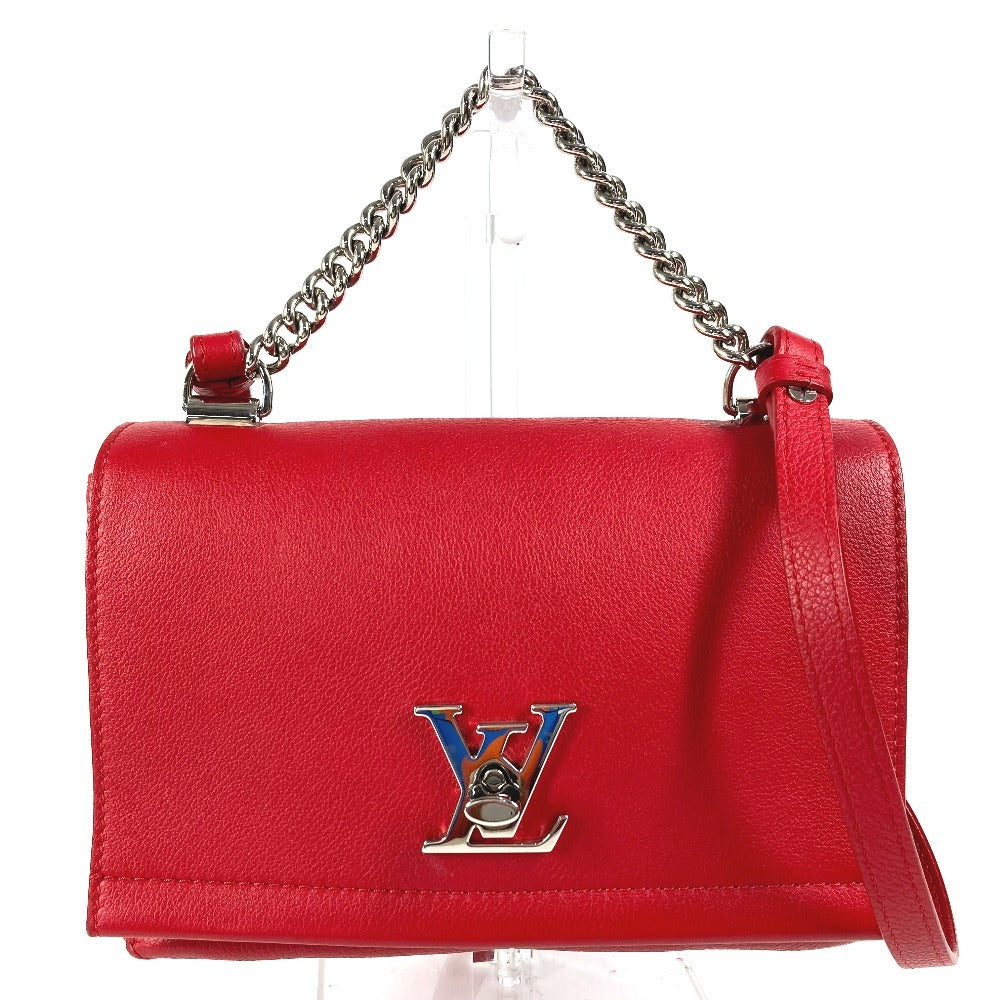 Louis Vuitton M51202 Rock Me 2 BB Leather Calf Red Handbag