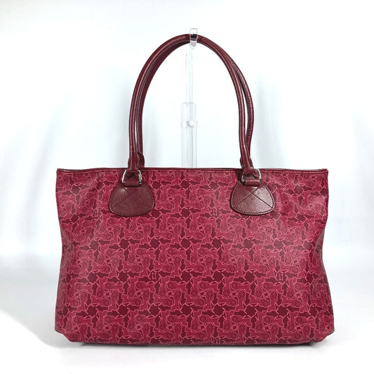 Shoulder Bag Pvc Type Sulky Leather Red