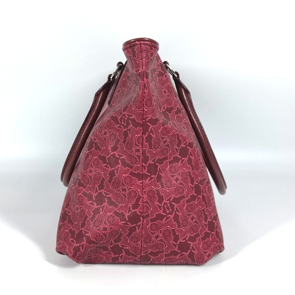 Shoulder Bag Pvc Type Sulky Leather Red