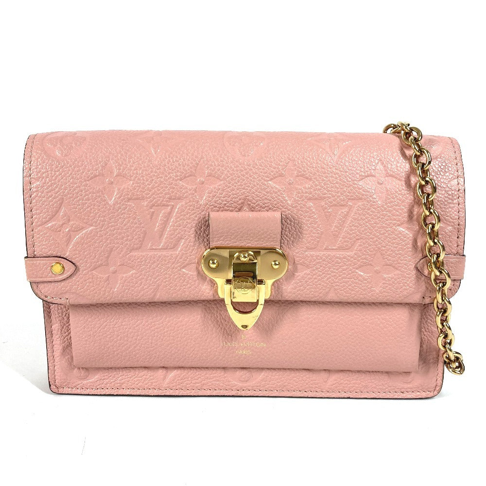 Louis Vuitton Long Purse M67841 Ann Platt Monogram Leather Pink Wallet Case