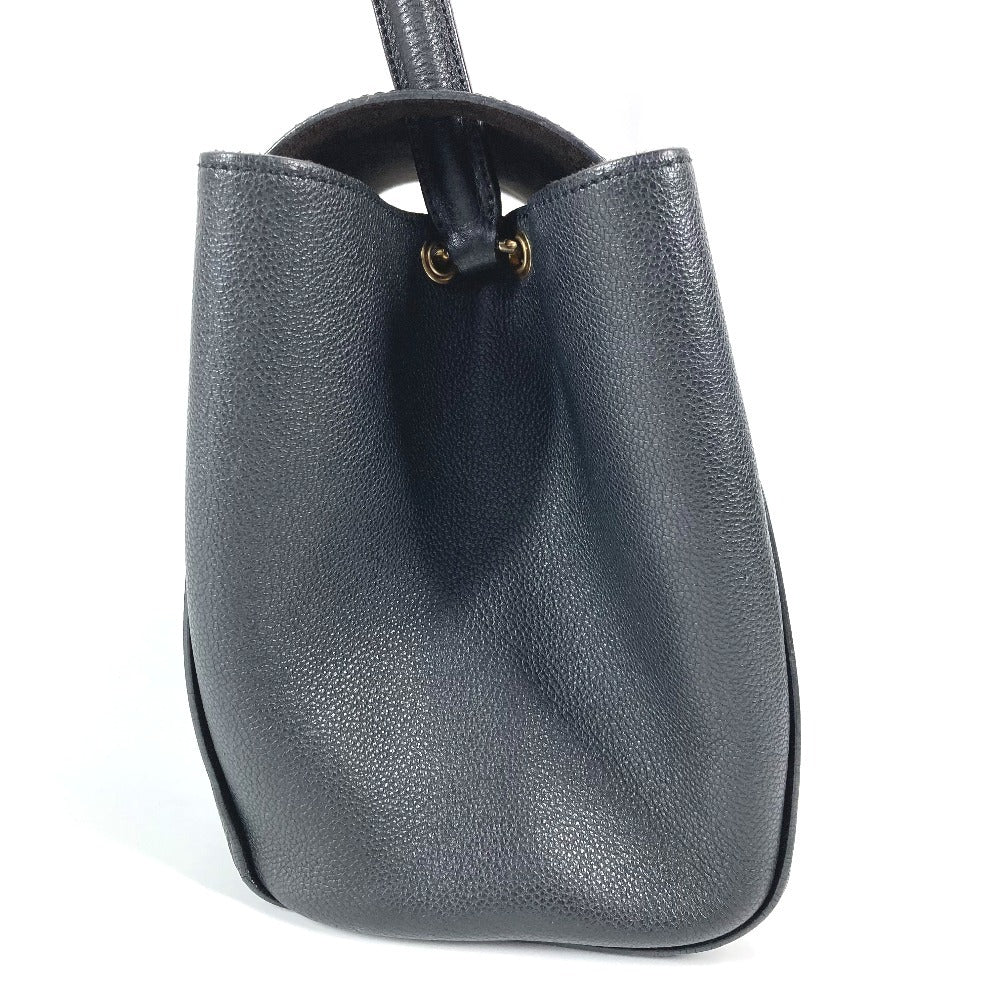 Louis Vuitton M50439 Ann Platt Ann Platt Monogram Leather Black Handbag
