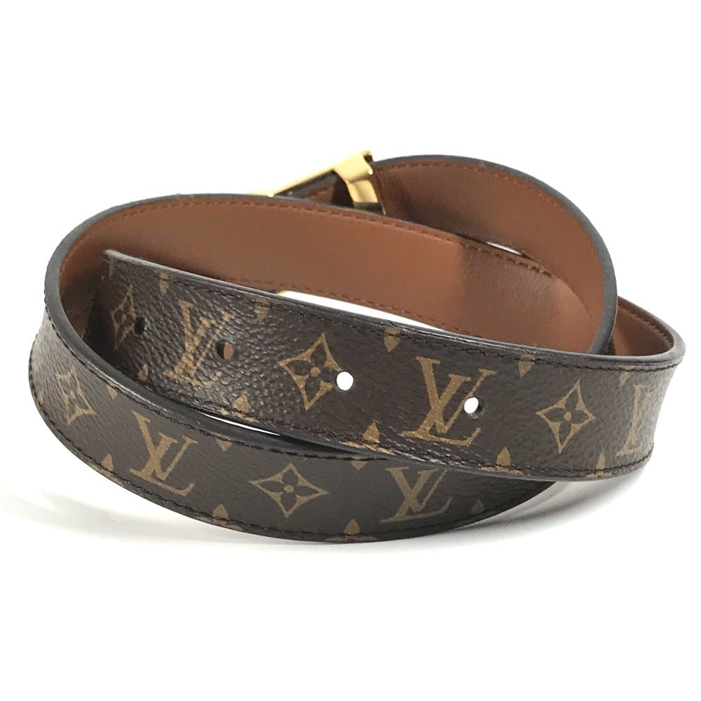 Louis Vuitton M0196Y 25mm Reversible Dauphine 80 Monogram Canvas Brown Belt